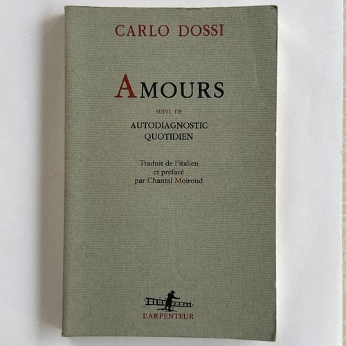 Livre poche carlo dossi - livre,