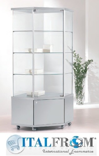 Coin vitrine avec armoire - avec,