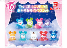 Jouet capsule mascotte TWICE LOVELYS Good Night Light JAPAN limited BANDAI