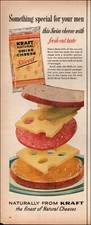 1950's Vintage ad Kraft