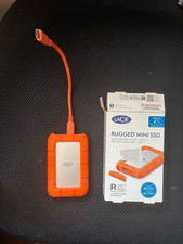 LaCie Rugged Mini, 2TB, 2.5", Portable External Hard Drive, for PC and Mac