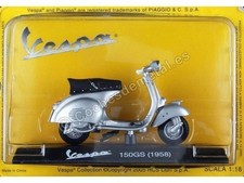 1958 Vespa 150 Gs Gris 1:18