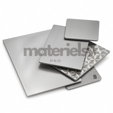 Plaque Inox - Echantillon Tôle Inox Alimentaire 10x10 cm et 15x15 cm - 304L