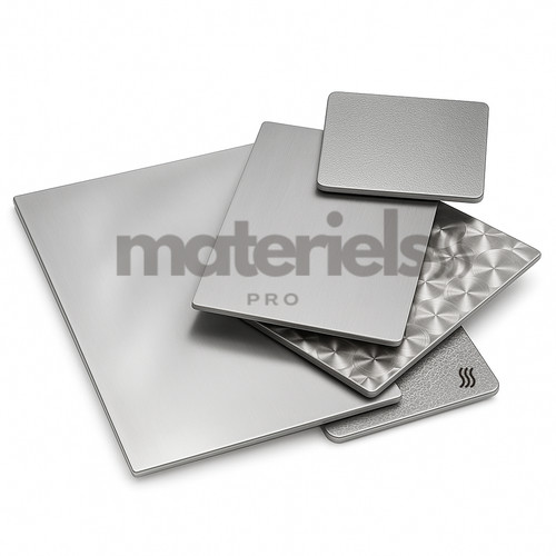 Plaque inox echantillon - inox,