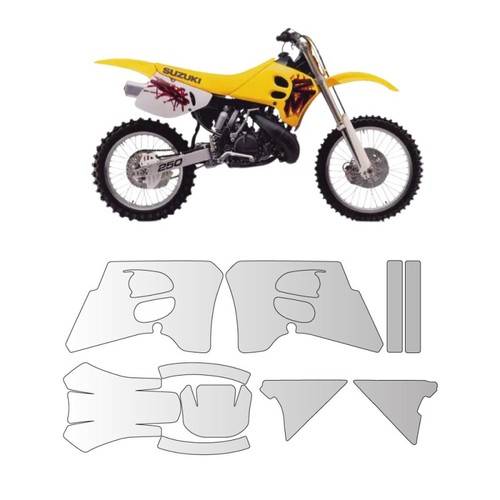 Kit complet vinyle suzuki - kit,
