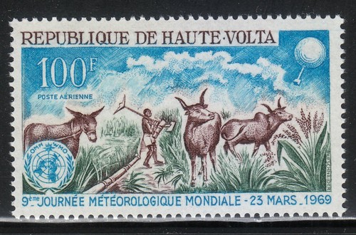 Burkina faso 1969 mnh c63 - faso,