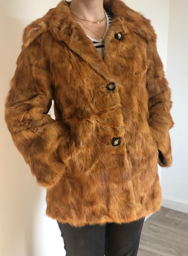 Manteau fourrure vison - manteau,