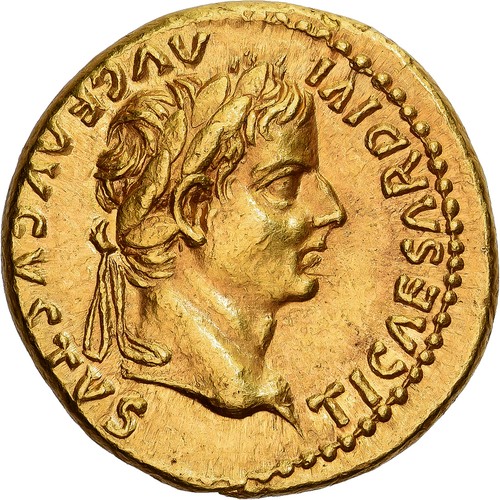 Roman empire tibère aureus - roman,