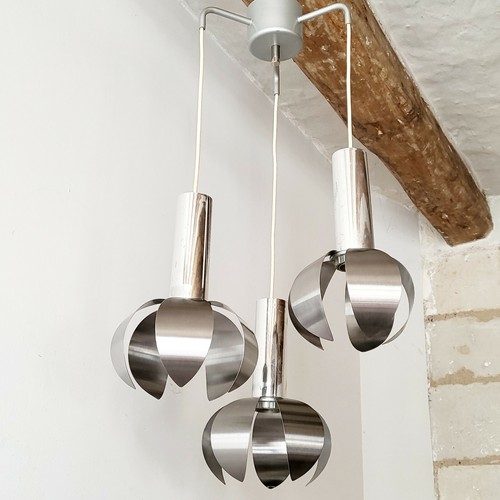 Lustre cascade vintage fleurs - cascade,