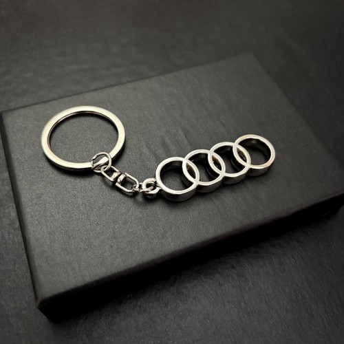 Porte clé audi anneaux - porte,