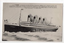 BATEAU @ LE TITANIC " PAQUEBOT