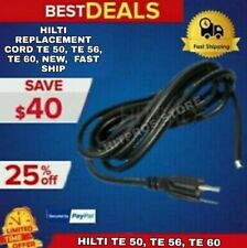 HILTI POWER  CORD , REPLACE CORD FOR HILTE 50, TE 56, TE 60, NEW , SAME DAY SHIP