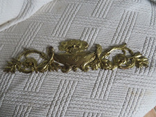 Ancien  bronze doré d'ameublement, fronton