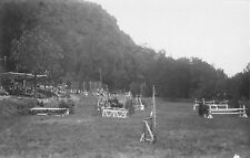 CPA06 PHOTO CARD FIGURE HORSE JUMP OBSTACLE RACING HORSES HIPPISM #7