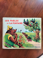 ALBUM A VIGNETTES N° 2 LES FABLES DE LA FONTAINE CHOCOLAT MENIER NO PANINI AN486