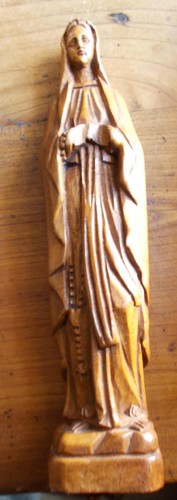 Ancienne statue vierge - statue,