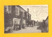 LES SABLONS (77) BGERON Edmond family / VILLA with DOG NICHE in 1917