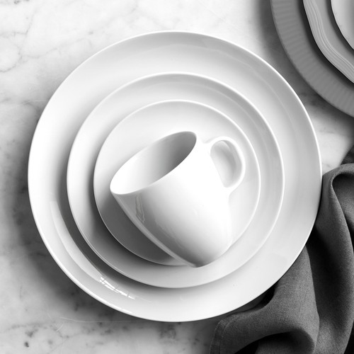 Pillivuyt coupe porcelain mugs - pillivuyt,