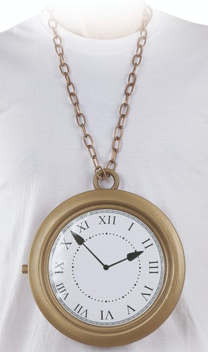 Collier horloge géante - géante,