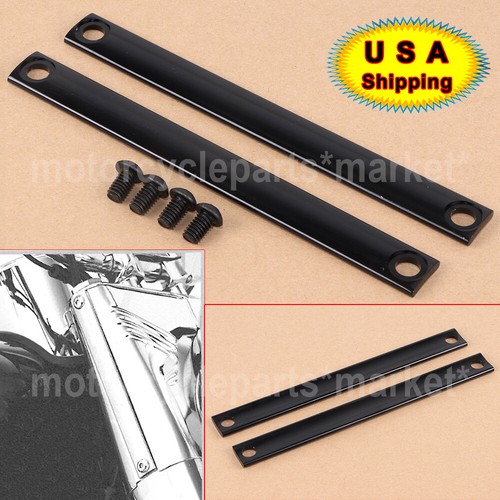 Black fork panel accent strips - black,