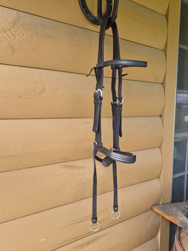 Bitless bridle leather side - bridle,