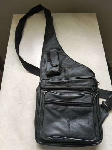 Sac bandoulière homme cuir