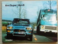 CITROEN AMI SUPER & AMI 8 Sales Brochure March 1973