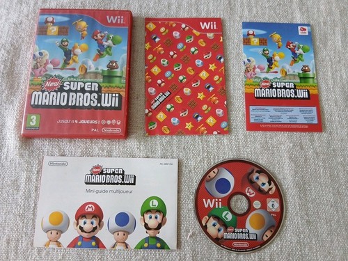 Jeu nintendo wii super mario - nintendo,