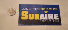 SUNAIRE sunglasses sticker