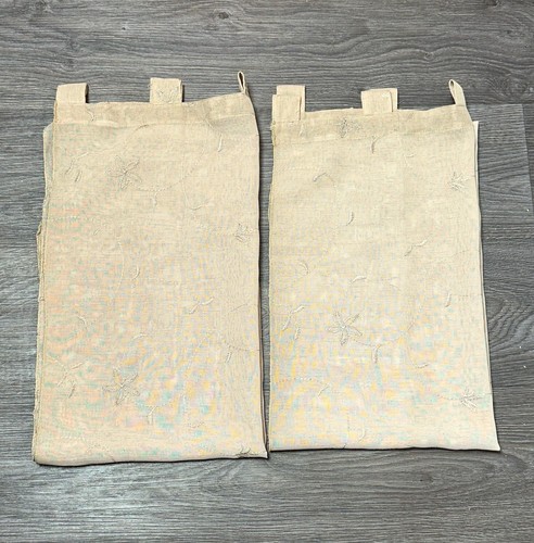 Lot demi rideaux - demi, voile