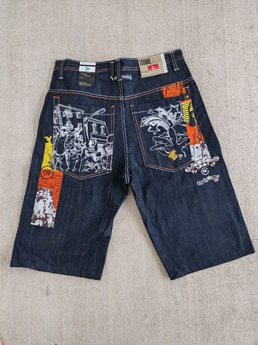 Short jean baggy - jean,