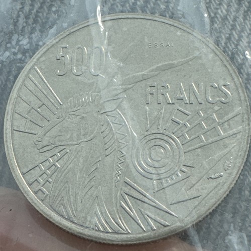 Pièce 500 francs monnaie - francs, de