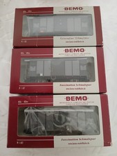 Collection Bemo hom / 3 wagons DFD  X2970 / X2970 / X2947 neuf