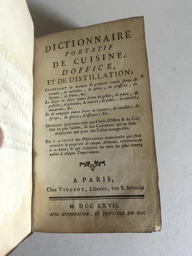 Dictionnaire portatif - , de
