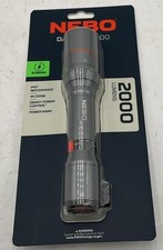 NEBO Davinci 2000 Rechargeable Powerful LED Handheld Flashlight