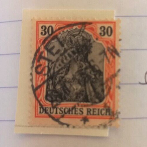 Timbre empire allemand - timbre,