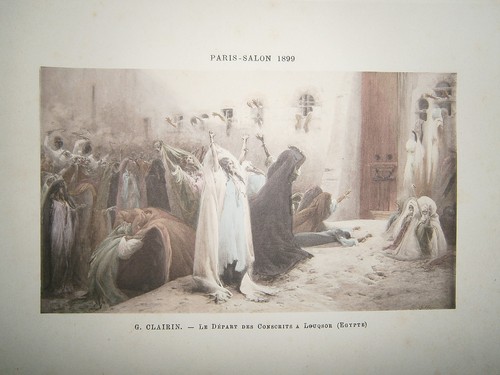 Engraving 1899 color - engraving,