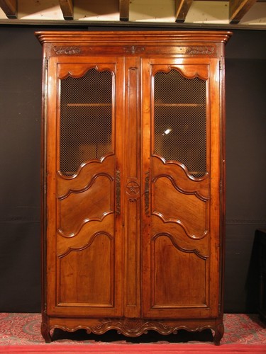 Ancienne armoire bibliothèque - armoire,