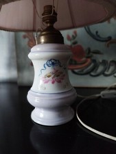 BEAU PIED DE LAMPE PORCELAINE