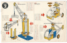MECCANO, manuel d'instruction