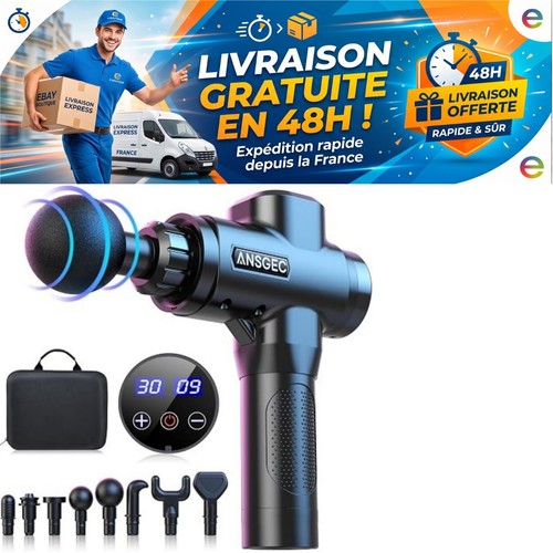 Pistolet massage musculaire - de,