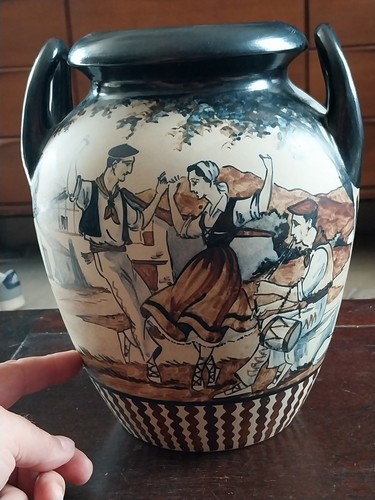Grand vase ciboure basque - grand,