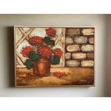 Peinture Étagère Florale