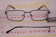 lunettes loupe de lecture pré montées  métal gris homme réf RG21266B N° 902