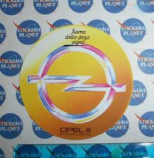 VINTAGE OPEL BY GENERAL MOTORS CAR TUNING MOTORCYCLE STICKER STICKER