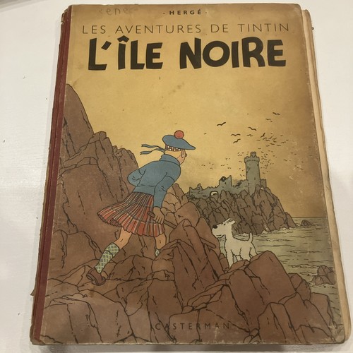 Bande dessinnée tintin ile - l,