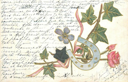 Illustree gaufree fer a - cp,