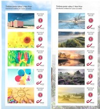 Valid Stamps Belgium - Timbres Non Prior Belgique ** Value Euro 15.90