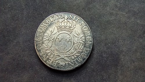 Ecu argent louis béarn aux - louis,