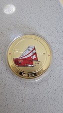 Commemorative Medallion For 50th Anniversary of Patrouille Suisse